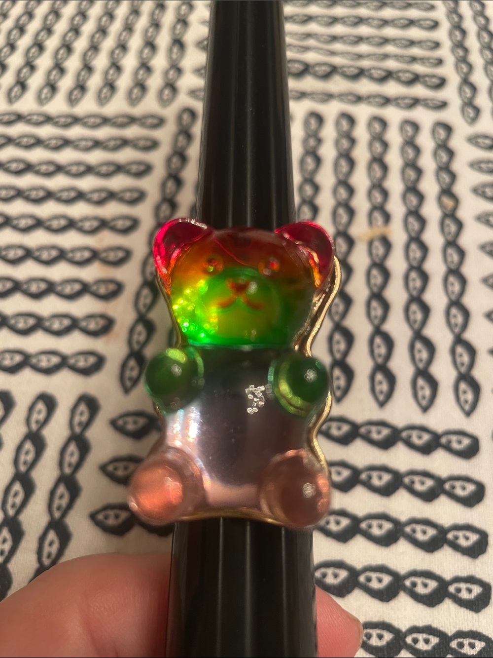 Betsy Johnson  Gummy Bear Ring - Multicolor